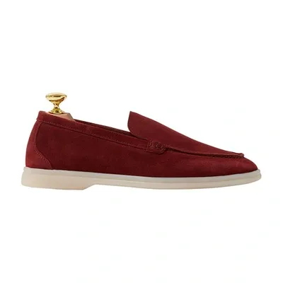 Scarosso Ludovica Flat Loafers In Red