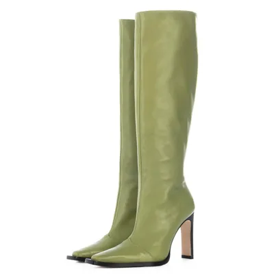 Toral Florece Leather Boots In Giardino