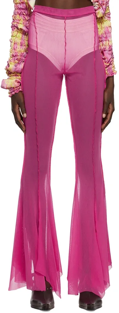 Feben Ssense Exclusive Pink Trousers