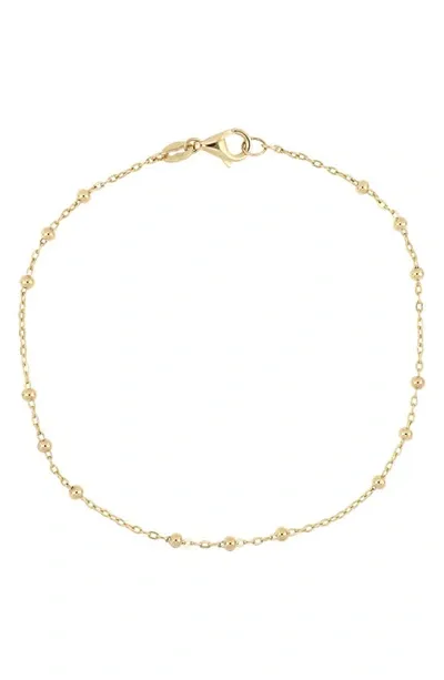 Bony Levy Mykonos 14k Gold Station Bracelet In 14k Yellow Gold