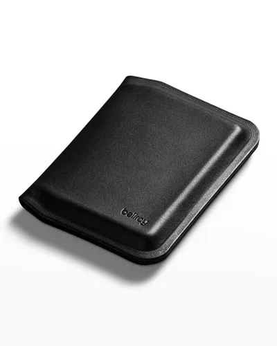 Bellroy Men's Apex Slim Sleeve Leather Wallet In Raven