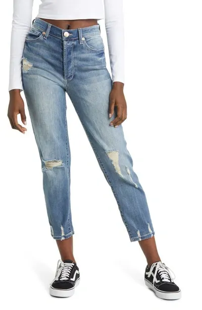 Sts Blue Christy High Waist Crop Tapered Jeans In Adelita