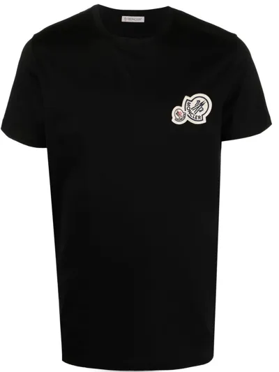 Moncler T-shirt In Black