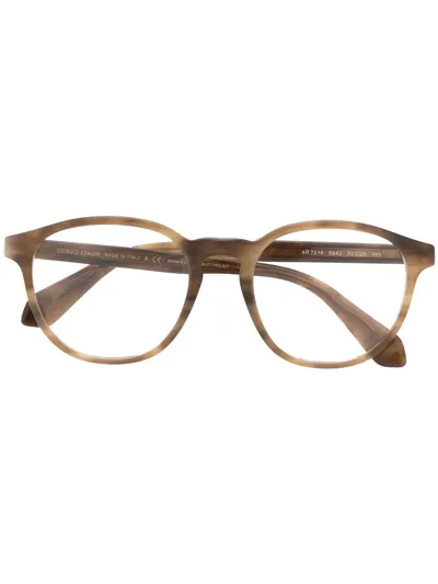 Giorgio Armani Round-frame Optical Glasses