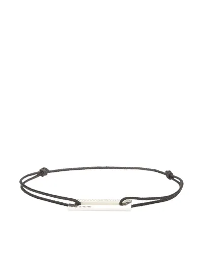 Le Gramme Le 1.7g Cord Bracelet In Silver