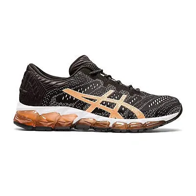 Pre-owned Asics Gel-quantum 360 5 Jcq Lace-up Black Synthetic Womens Trainers 1022a132 002