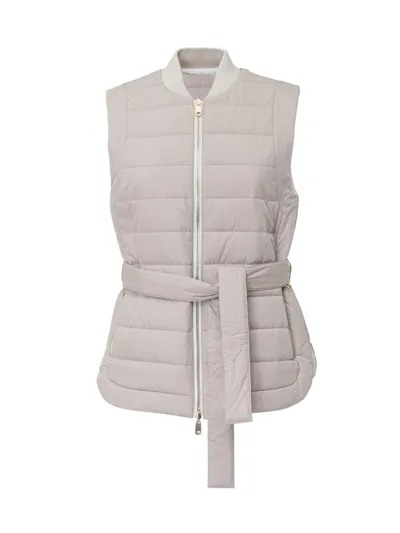 Brunello Cucinelli Padded Vest In White