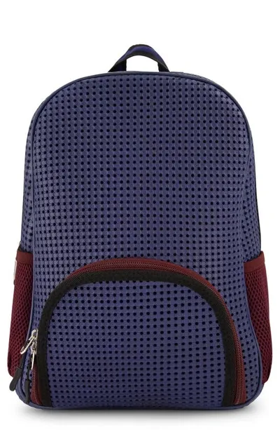 Light+nine Kids' Placid Ocean Starter Water Resistant Backpack In Navy