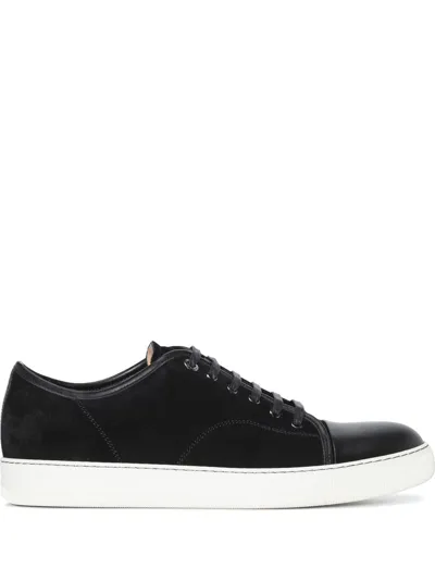 Lanvin Dbb1 Low-top Sneakers In Black