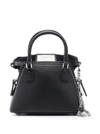 Maison Margiela 5ac Mini Tote Bag In Black