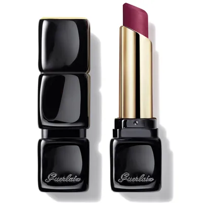 Guerlain Kisskiss Tender Matte 16 Hour Comfort Lightweight Luminous Matte Lipstick 2.8g (various Sha In 880 Caress Plum