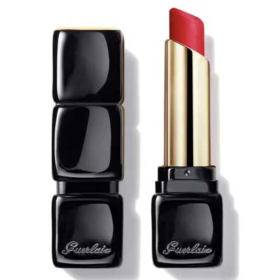 Guerlain Kisskiss Tender Matte 16 Hour Comfort Lightweight Luminous Matte Lipstick 2.8g (various Sha In 775 Kiss Rouge