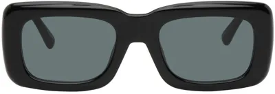 Attico Black Linda Farrow Edition Marfa Sunglasses