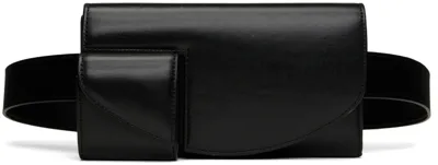 The Row Black Horizontal Belt Bag