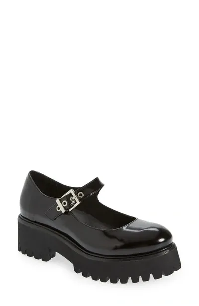 Jeffrey Campbell Mary Jane Platform Pump In Black Box