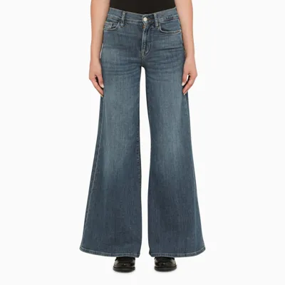 Frame Blue Bell-bottom Jeans