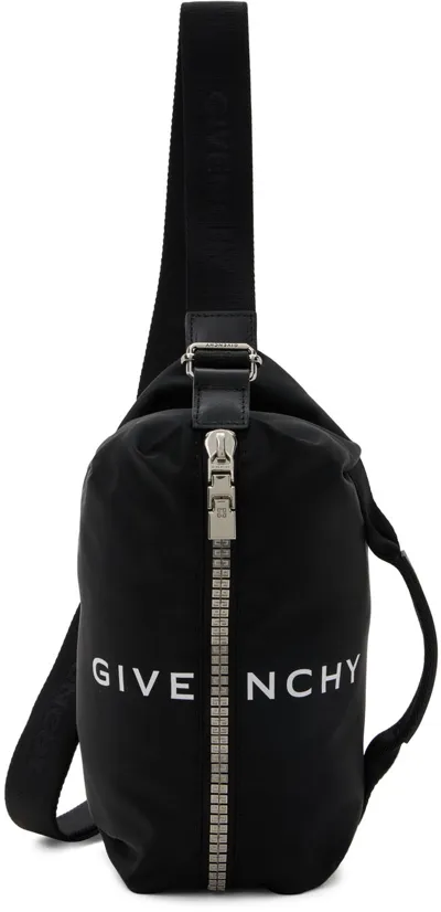 Givenchy Black G-zip Bum Bag