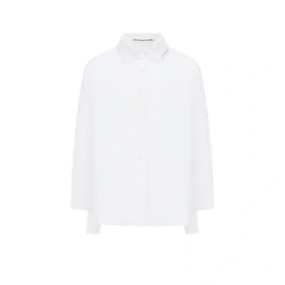 Alexander Wang Chemise À Quatre Manches En Coton