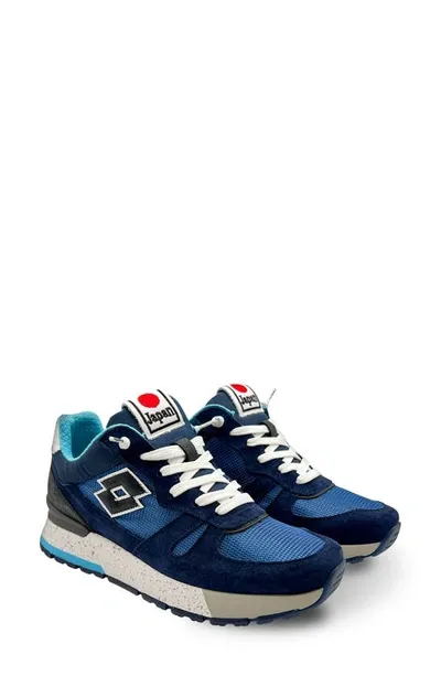 Lotto Tokyo Shibuya Sneaker In Dress Blue