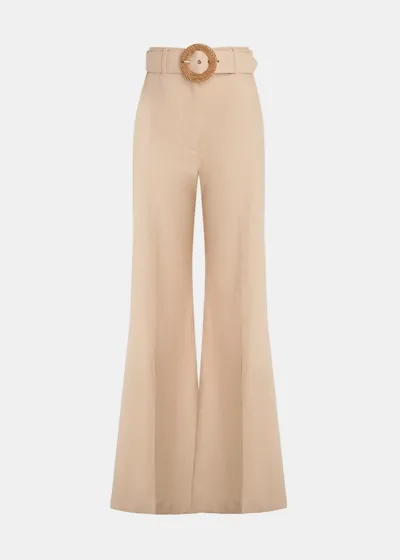 Zimmermann Butter Dancer Wide Leg Pants