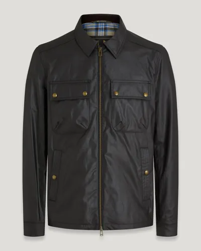 Belstaff Tour Overshirt In Black