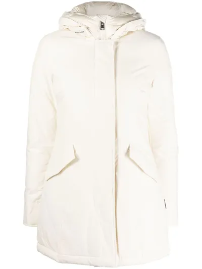 Woolrich Arctic Padded Parka In White