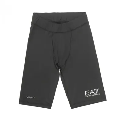 Ea7 Shorts And T-shirt Set In White