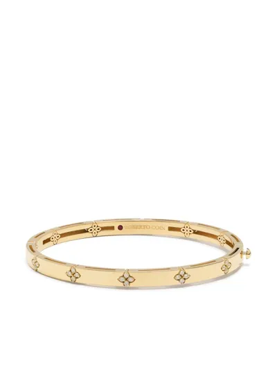 Roberto Coin 18kt Yellow Gold Love In Verona Diamond Bangle