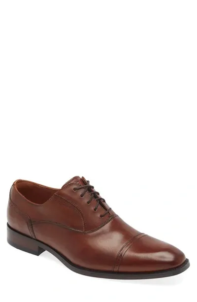 Florsheim Sorrento Cap Toe Oxford In Cognac