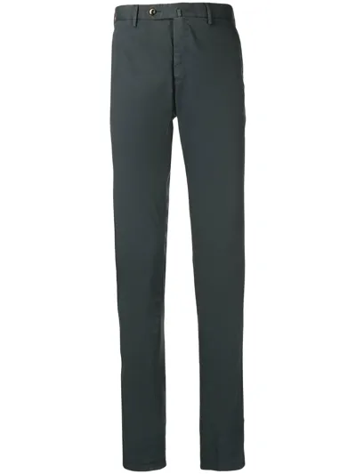 Pt Torino Straight-leg Trousers In Grün