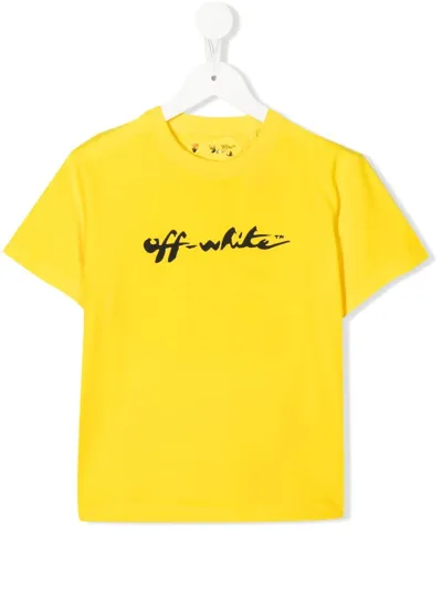 Off-white Logo-print Cotton T-shirt