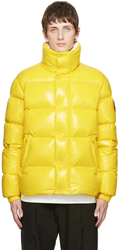 Moncler Genius 2 Moncler 1952 Yellow Dervo Down Jacket