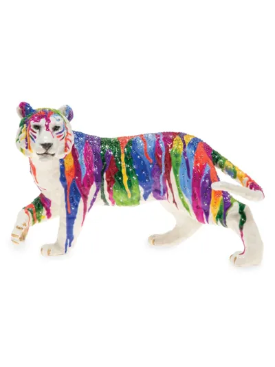 Jay Strongwater Grand Jewel Tiger Figurine