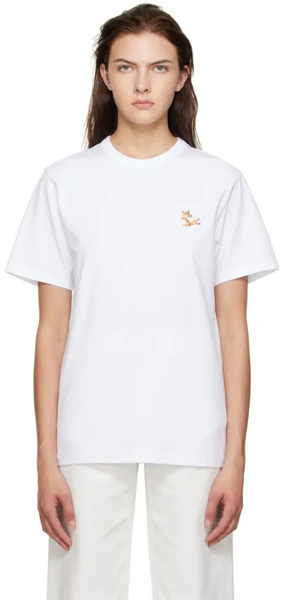 Maison Kitsuné White Chillax Fox T-shirt