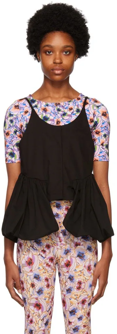 Kika Vargas Black Mirka Camisole