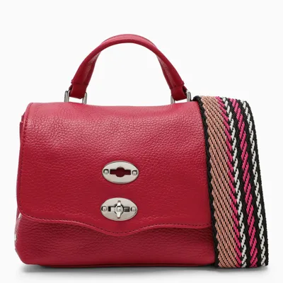 Zanellato Strawberry Red Mini Postina Handbag In Pink