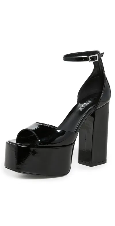 Paris Texas Tatiana Platform Sandals In Black