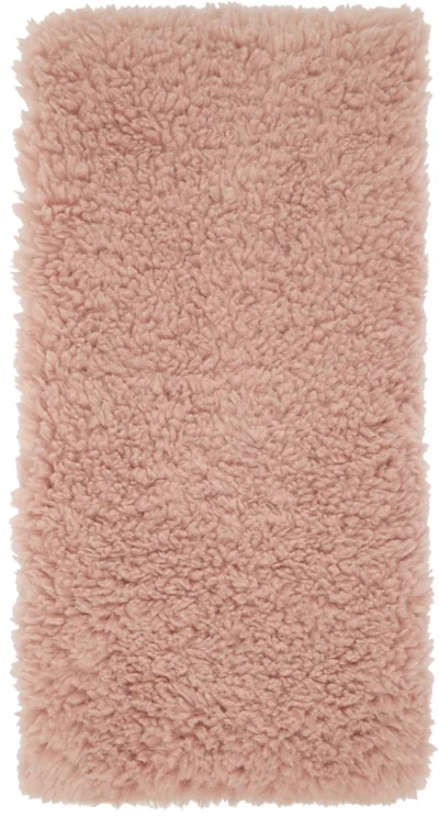 Rokh Pink Sherpa Scarf In 14 Pink