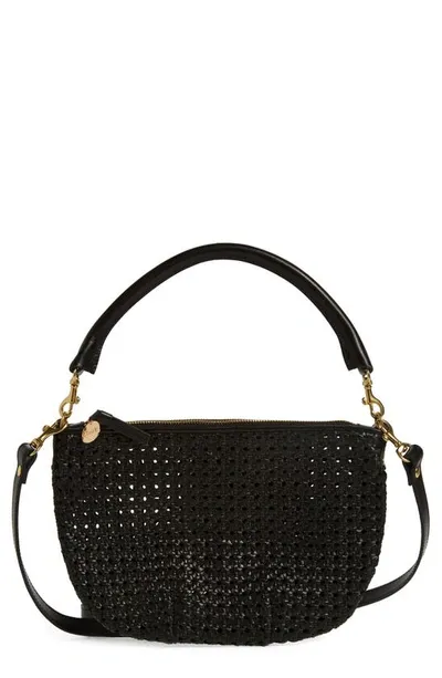 Clare V Petit Moyen Messenger Bag In Black