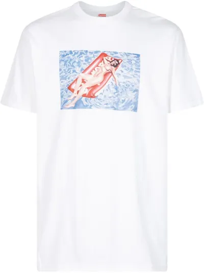 Supreme Float Short-sleeve T-shirt In White