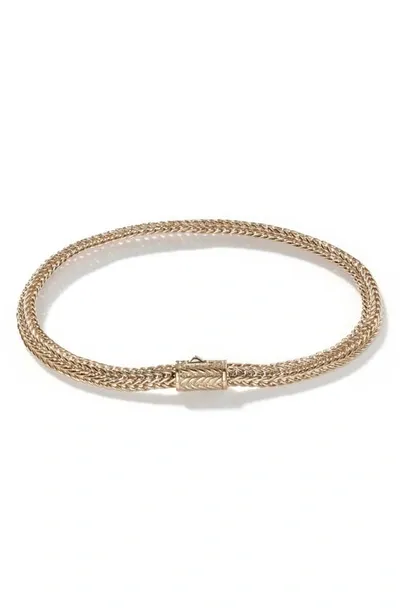 John Hardy 14kt Yellow Gold Kami Classic Chain Bracelet