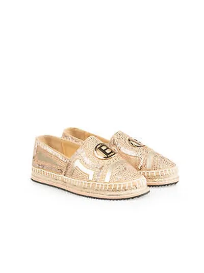 Pre-owned Baldinini Espadrilles - De0808p10ca - Beige