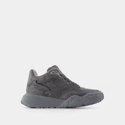 Alexander Mcqueen Sneaker High In Grey