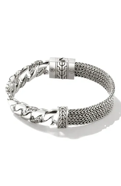 John Hardy Classic Chain Split Bracelet In Silver