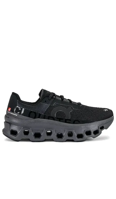 On Cloudmster Sneaker In Black