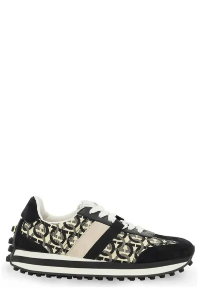 Ferragamo Salvatore  Gancini Print Lace In Multi