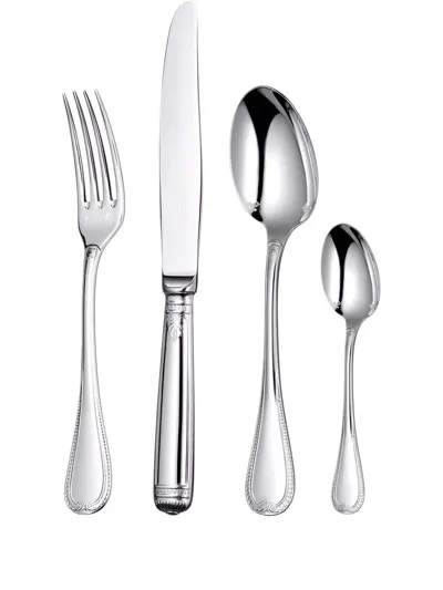 Christofle Malmaison 24-piece Silver-plated Flatware Set