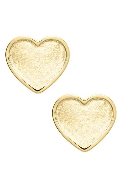 Mignonette Kids' 14k Gold Heart Stud Earrings