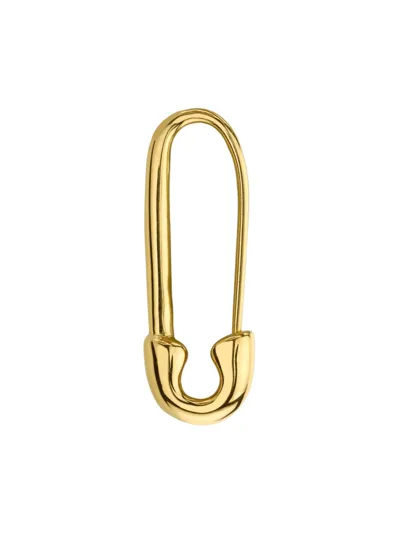 Anita Ko Safety Pin 18k Yellow Gold Single-earring