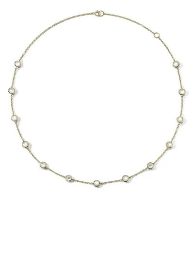 Ippolita 18kt Yellow Gold Lollipop 13-stone Station Mother-of-pearl Necklace